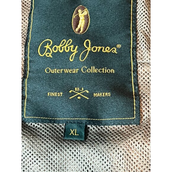 Bobby Jones XL Mens Checkered houndstooth Lightweight Jacket Golf Fall - Picture 2 of 10